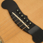 D'Addario Ebony/Abalone Bridge Pin Set PWPS2
