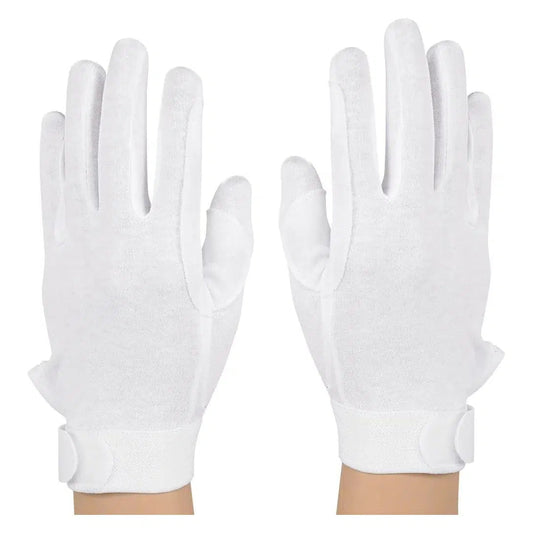 Deluxe Cotton Marching Band Gloves (Pair)-Andy's Music