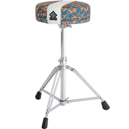 Dixon PSN-802 Drum Throne Camo Gold Seat-Andy's Music