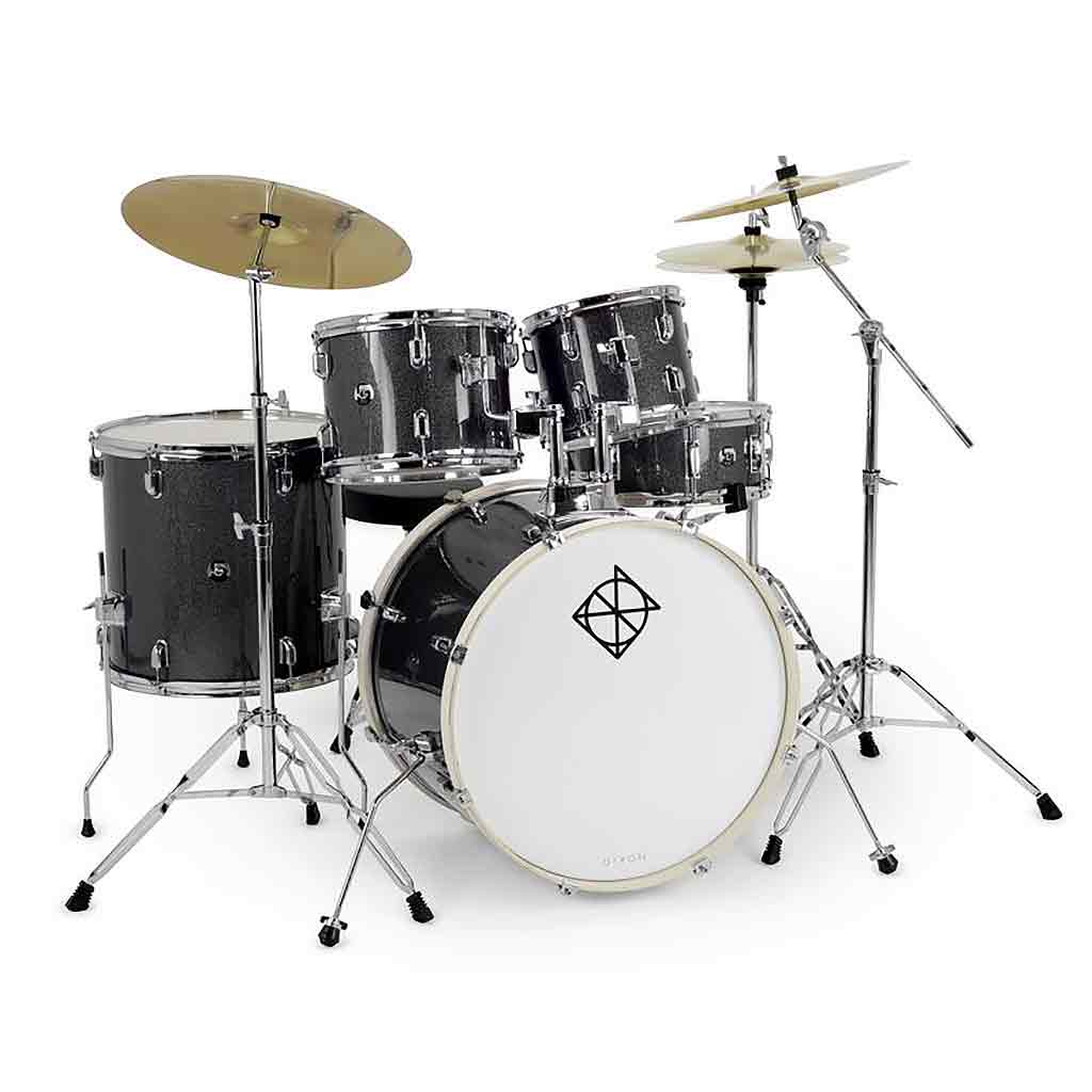 Dixon Spark Drum Set With Hardware And Cymbals-Andy's Music