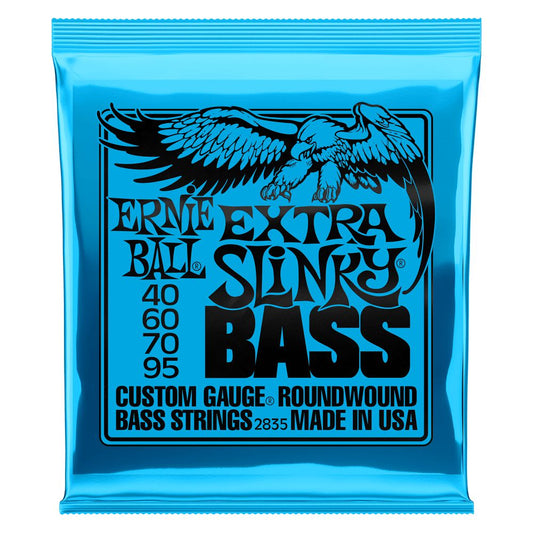 Ernie Ball 2835 Nickel Wound Extra Slinky Electric Bass Strings 40-95-Andy's Music