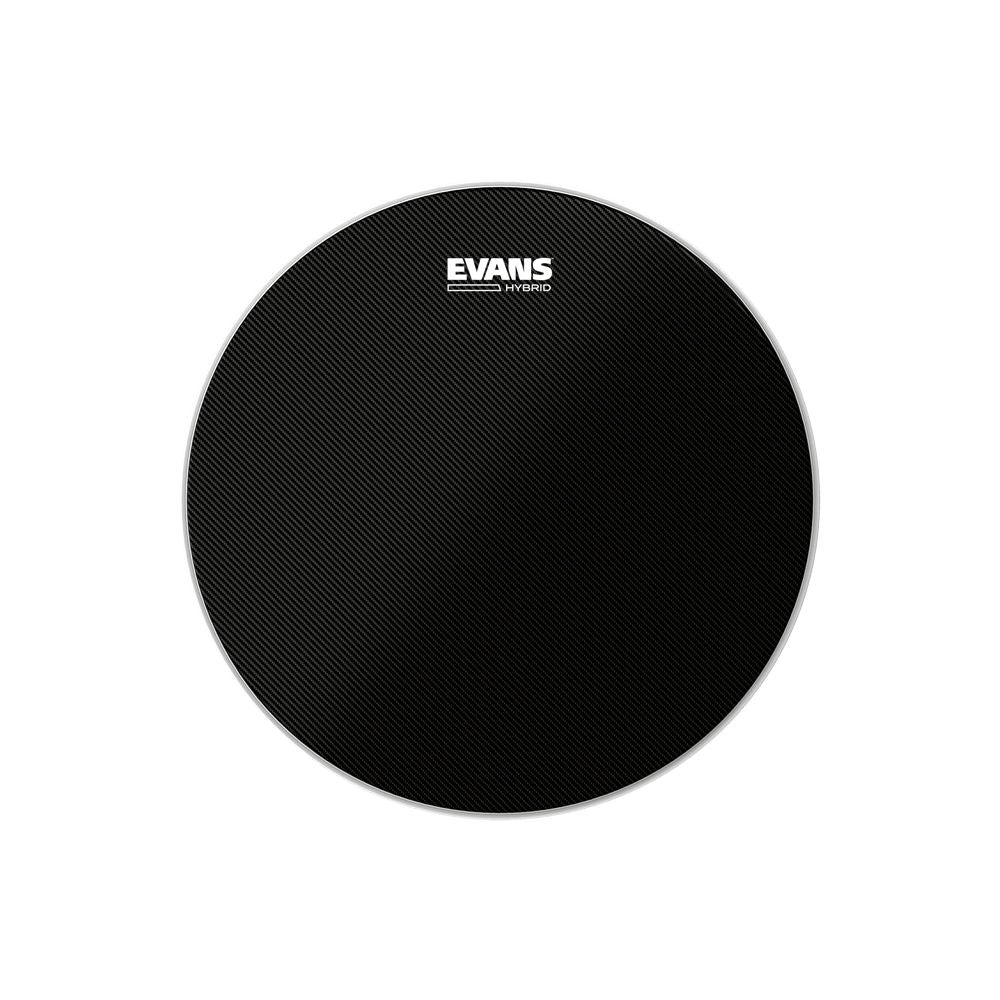 Evans 14" Hybrid Black Marching Snare Drum Batter Head SB14MHB-Andy's Music