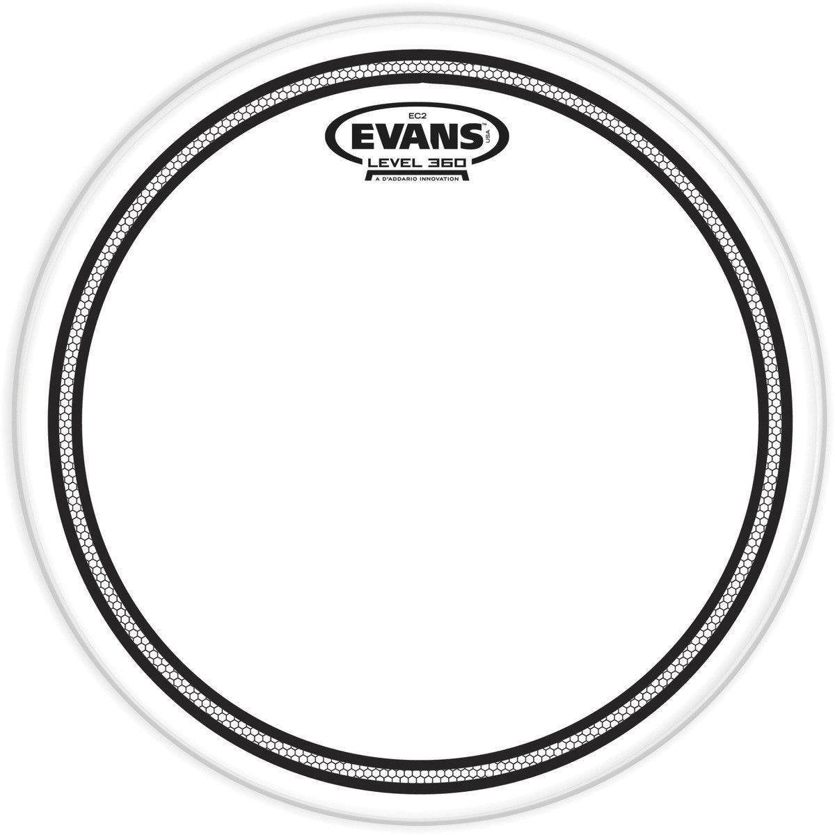 Evans EC2 SST Clear Tom Drumhead-16"-Andy's Music