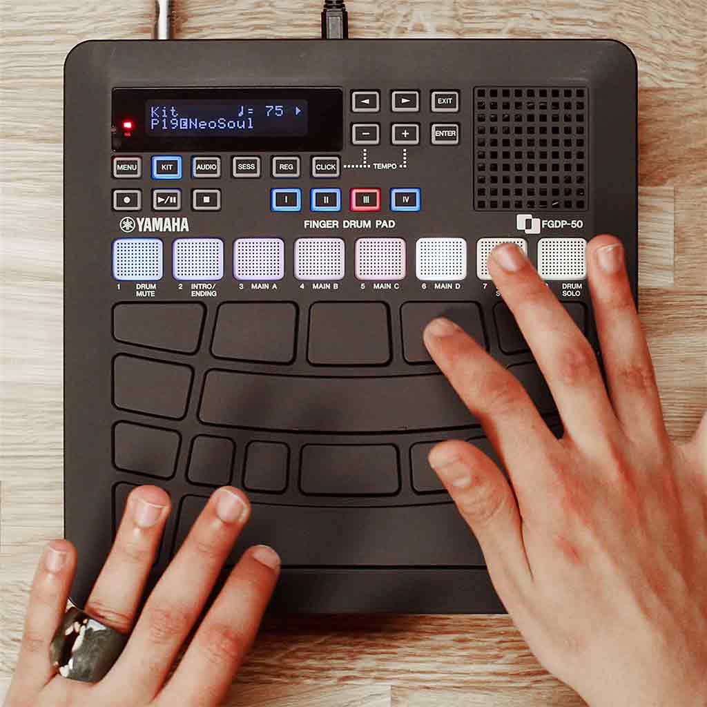 Gently Used - Yamaha FGDP-50 Finger Drum Pad Beatbox