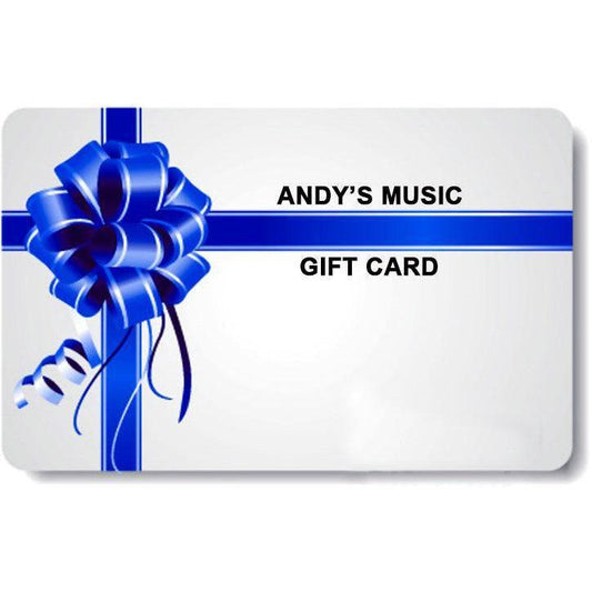 Gift Card-Andy's Music