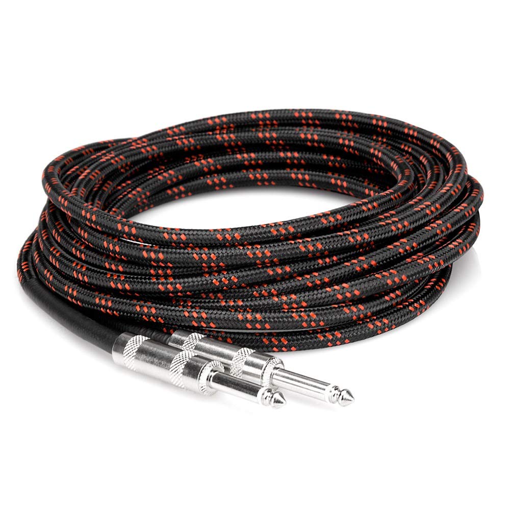 Hosa Cloth Guitar Cable 18ft 3GT18C
