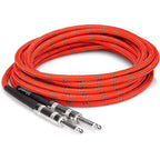 Hosa Cloth Guitar Cable 18ft 3GT18C
