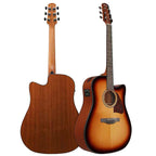 Ibanez AAD51CE Acoustic Electric Guitar-Sunburst-Andy's Music