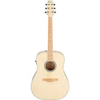 Ibanez AAD77M1EOAW Acoustic Guitar - Open Pore Antique White - NEW-Andy's Music