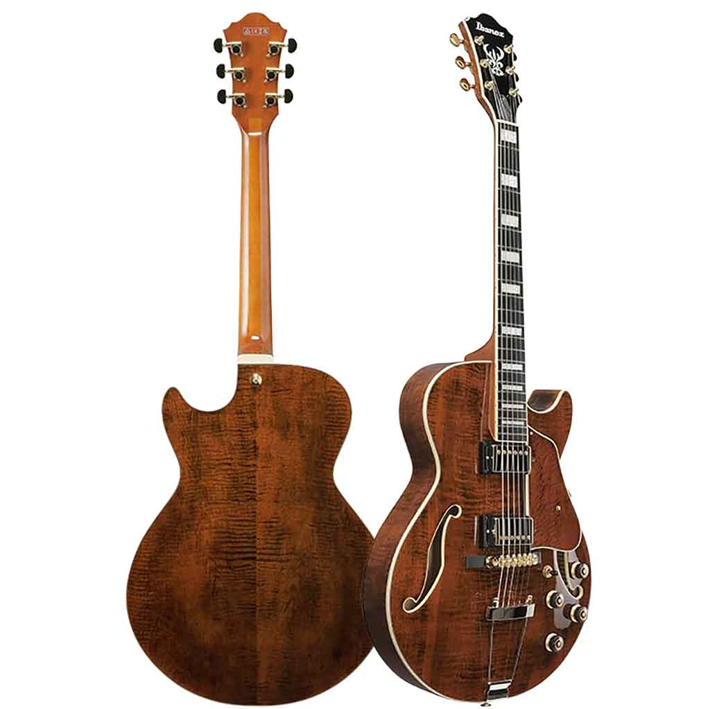 Ibanez AG95MG Artcore Expressionist Hollow Body Electric Guitar - Dark Amber