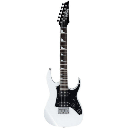 Ibanez Mikro GRGM21 3/4 Size Electric Guitar-White-Andy's Music