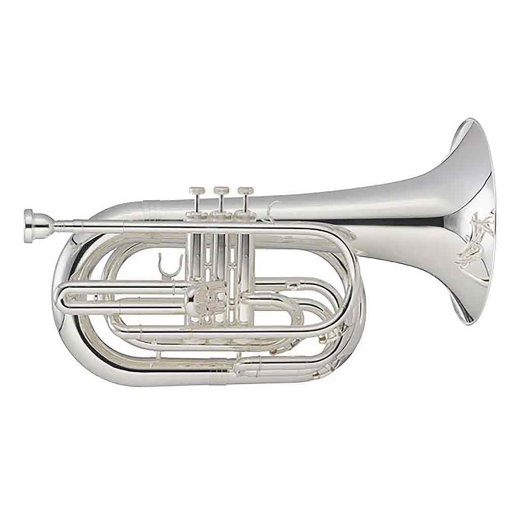 John Packer Marching Baritone Silver Plated JP2053S-Andy's Music