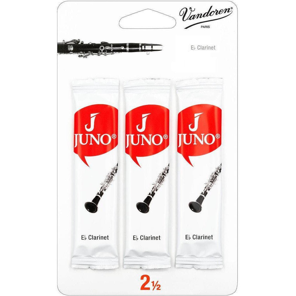 Juno Eb Clarinet Reeds 3 Pack-2.5-Andy's Music