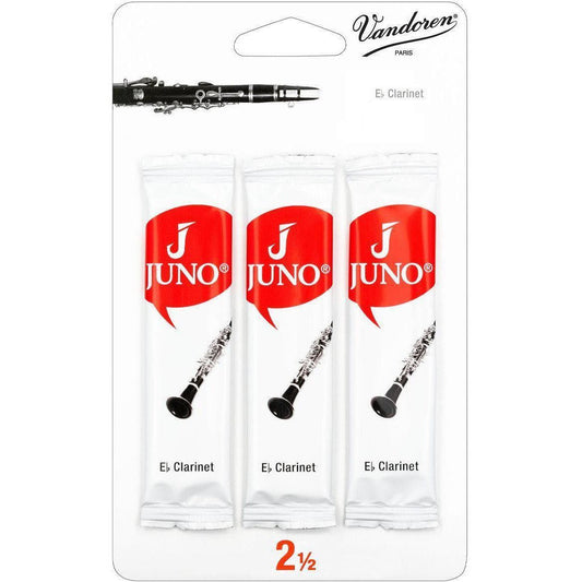 Juno Eb Clarinet Reeds 3 Pack-Andy's Music