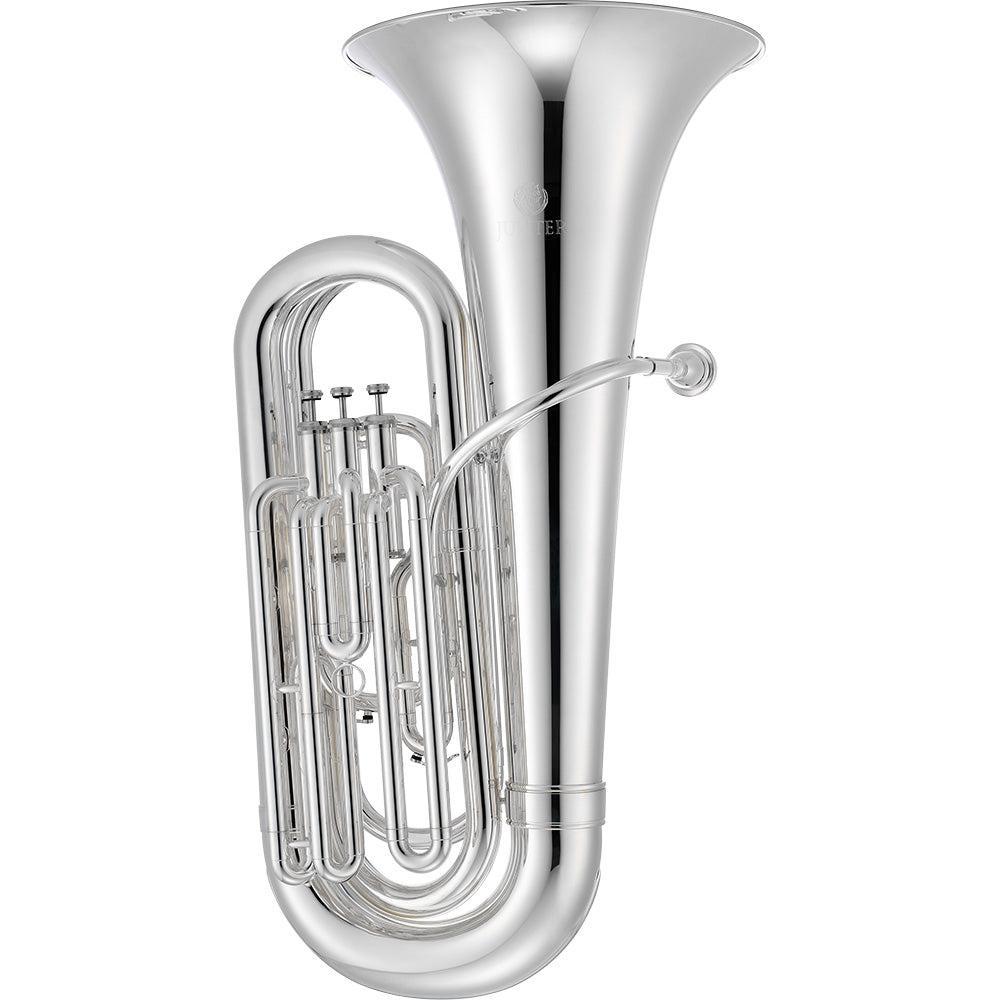 Jupiter JTU700 3-Valve BBb 3/4 Tuba Silver Plated-Andy's Music