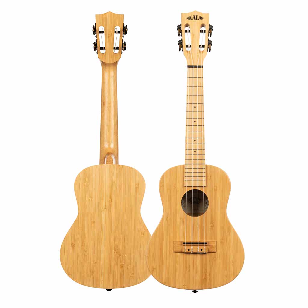 KALA Ukulele KA-BMB-C Bamboo Concert Ukulele - Solid Bamboo