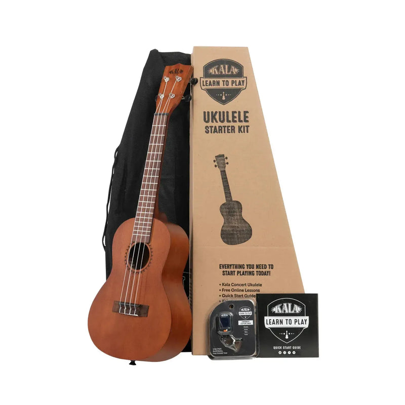 Kala KALALTPC Learn To Play Concert Ukulele Starter Kit