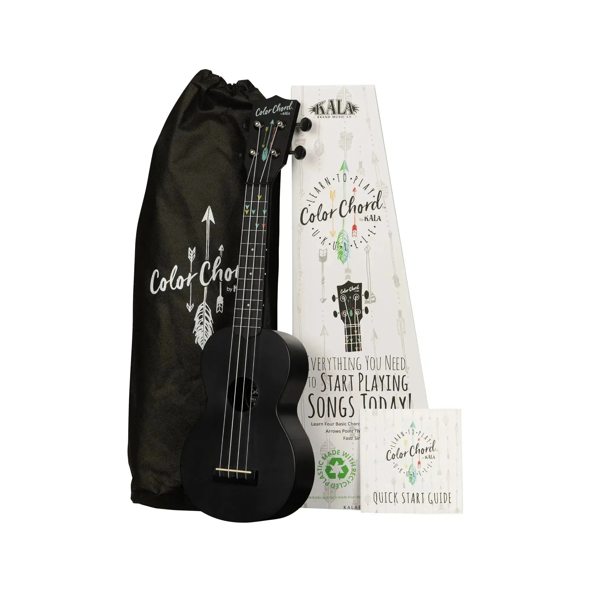 Kala Learn To Play Color Chord™ Recycled Soprano Ukulele