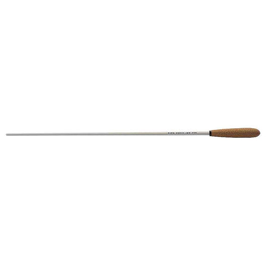 King David 16" Conductors Baton White Lacquer - 16WTCK-Andy's Music