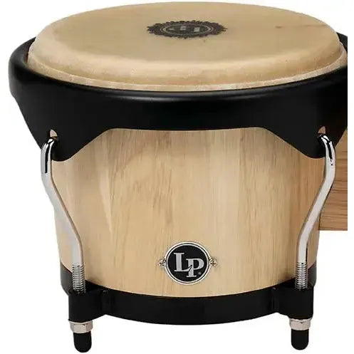 LP City 6″ & 7″ Bongos – Natural/Black (LP601NYIIAW)