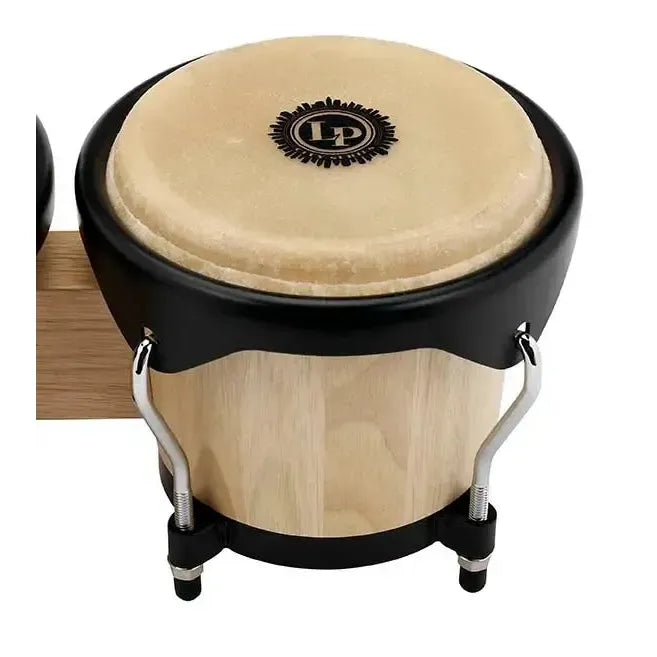 LP City 6″ & 7″ Bongos – Natural/Black (LP601NYIIAW)