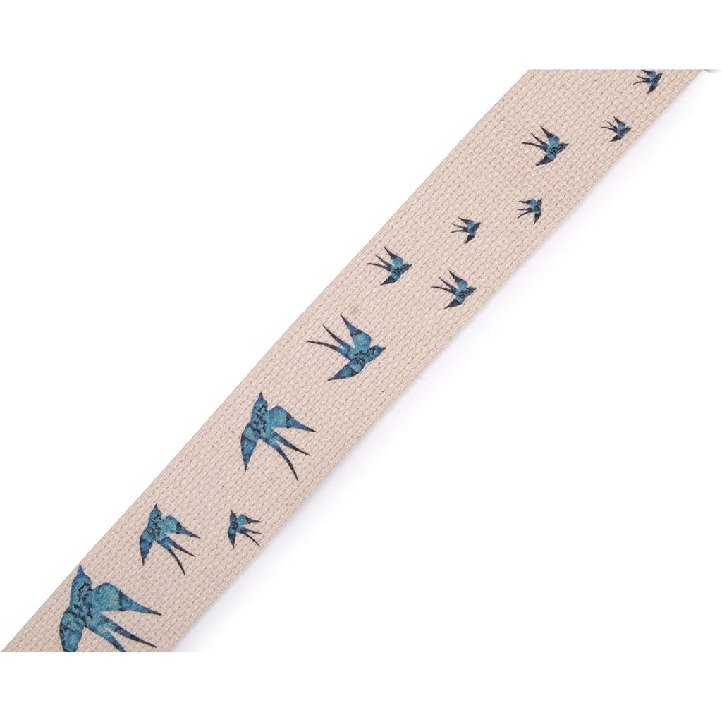Levy's 2" cotton guitar strap with decorative print MC8U006