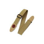 Levy's 2 inch Cotton Guitar Strap MSSC8