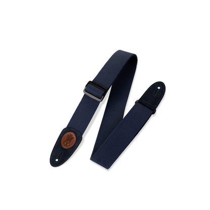Levy's 2 inch Cotton Guitar Strap MSSC8-Navy-Andy's Music