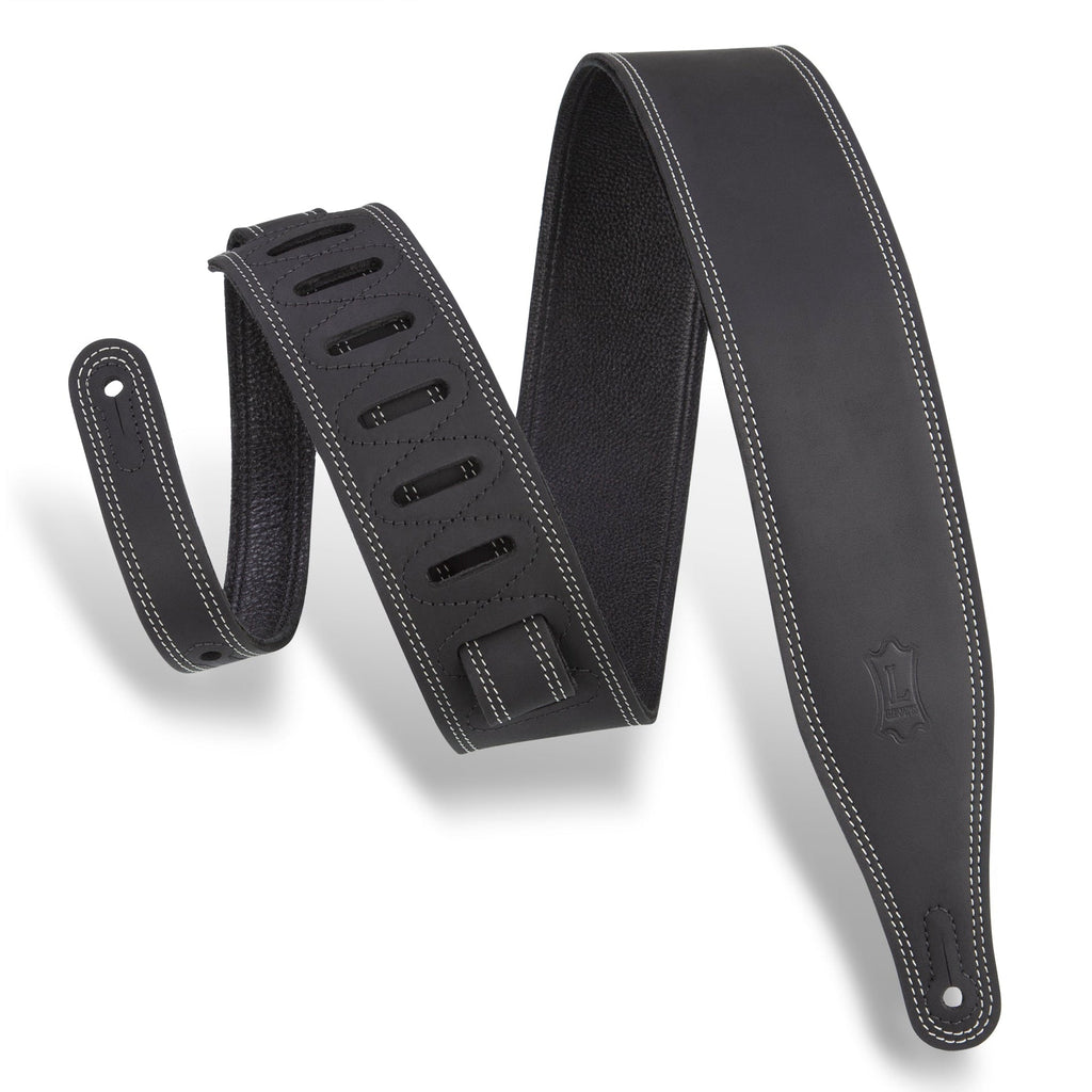 Levy's 2.5" Leather Guitar Strap M17BDS