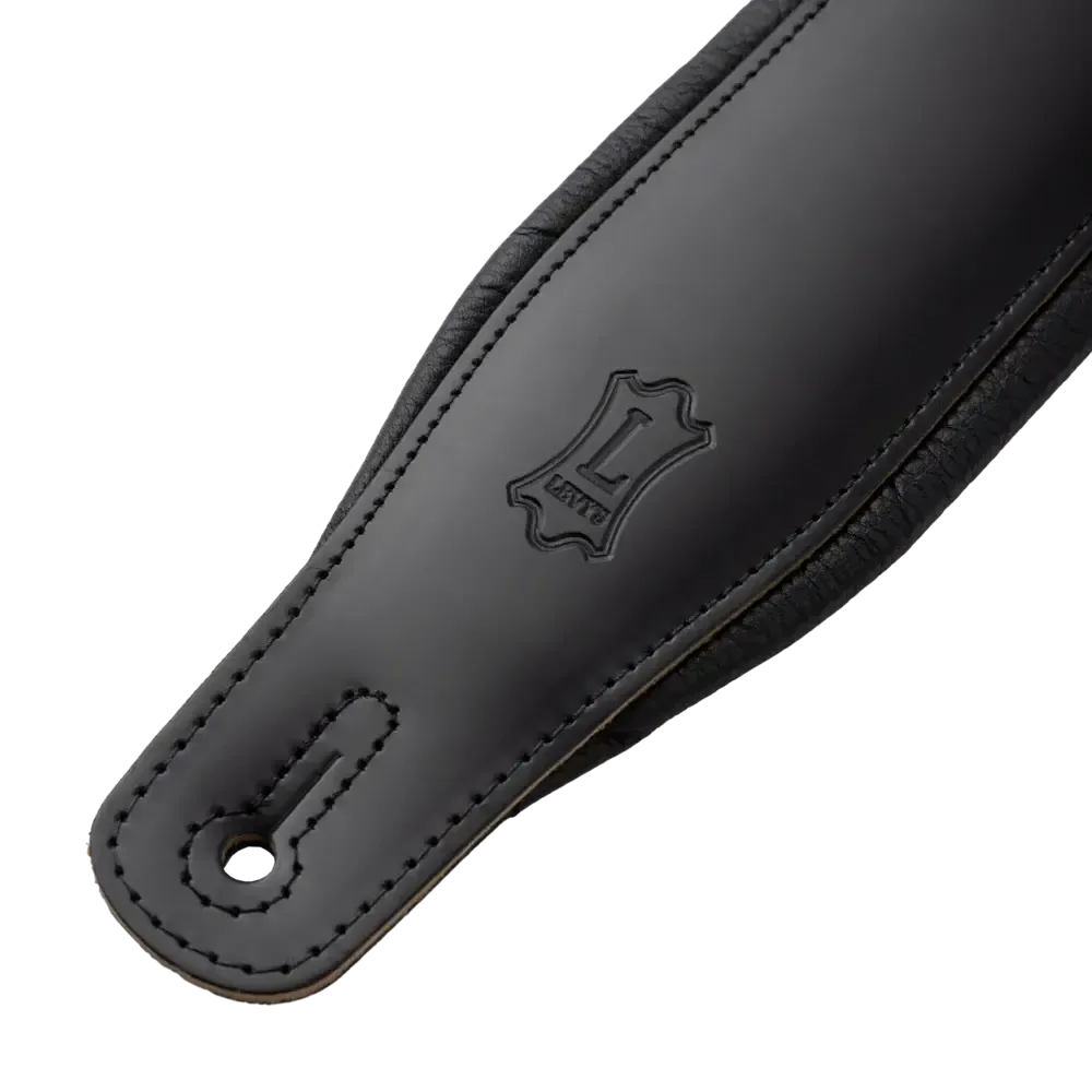Levy's M26PDBLK Amped Leather Guitar Strap