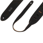 Levy's MS12BLK 2" Guitar Strap - Suede Leather
