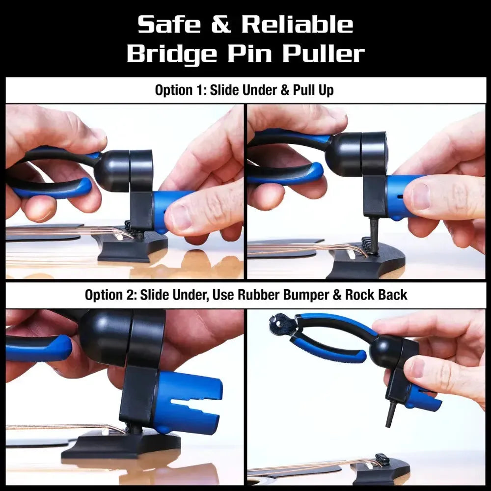 Music Nomad MN223 GRIP ONE - All in ONE String Winder, Cutter, Puller