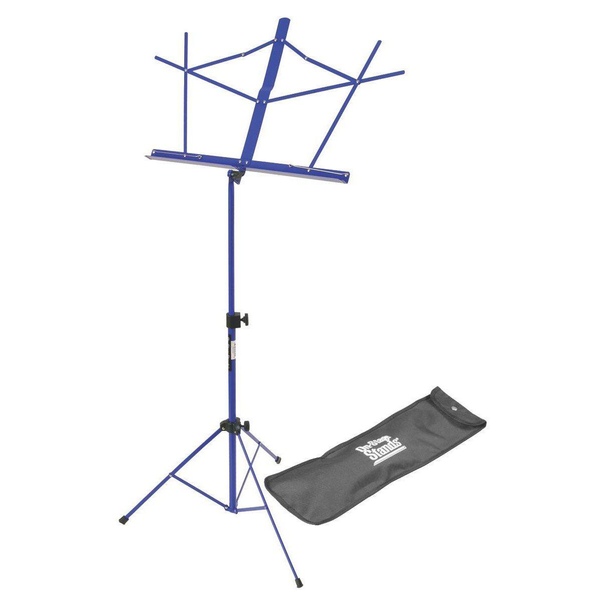 On-Stage SM7122 Compact Folding Wire Music Stand with Bag-Blue-Andy's Music