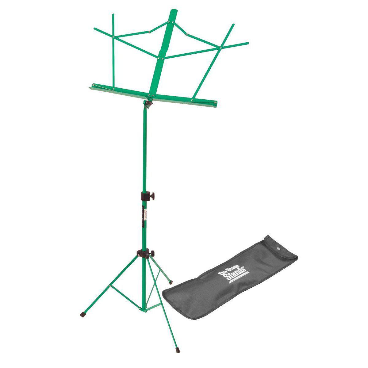 On-Stage Compact Folding Music Stand with Bag SM7122-Green-Andy's Music