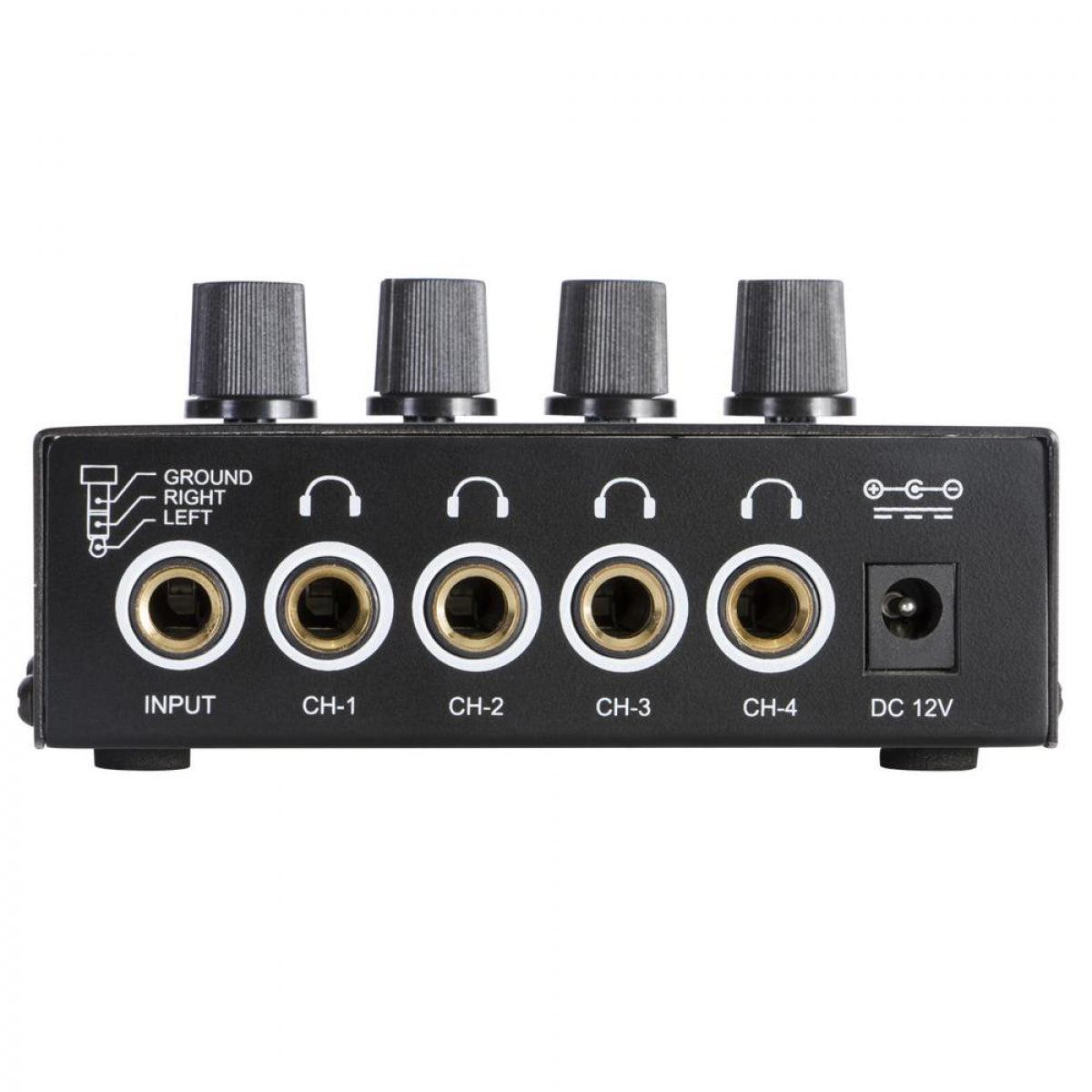 On-stage HA4000 Four-Channel Headphone Amp-Andy's Music
