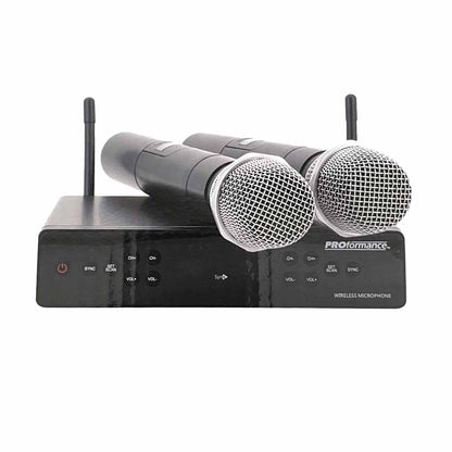 PROformance PDW-700HH Dual Handheld Digital Wireless Mic System-Andy's Music