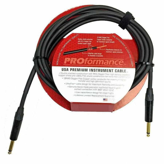 PROformance USA Premium Instrument Cables-10'-Andy's Music