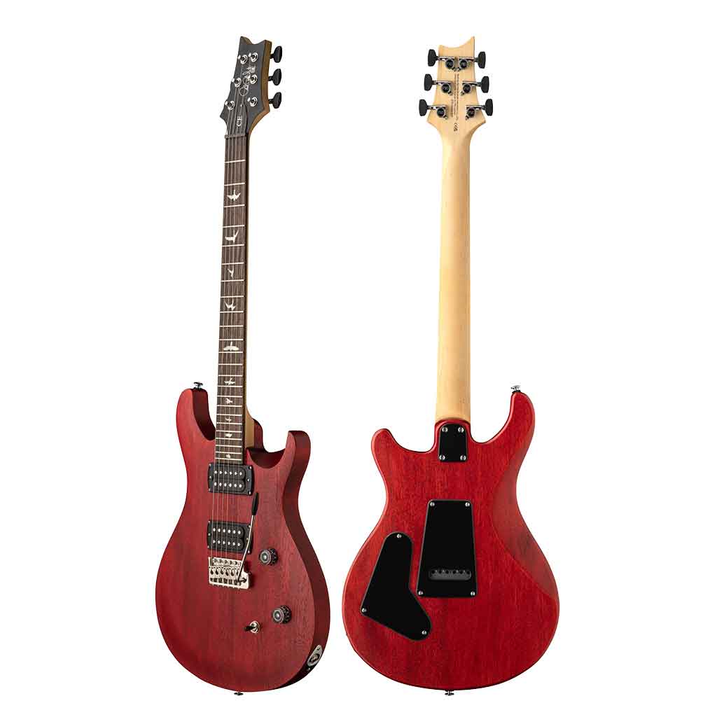 PRS SE CE24 Standard Satin Electric Guitar Vintage Cherry