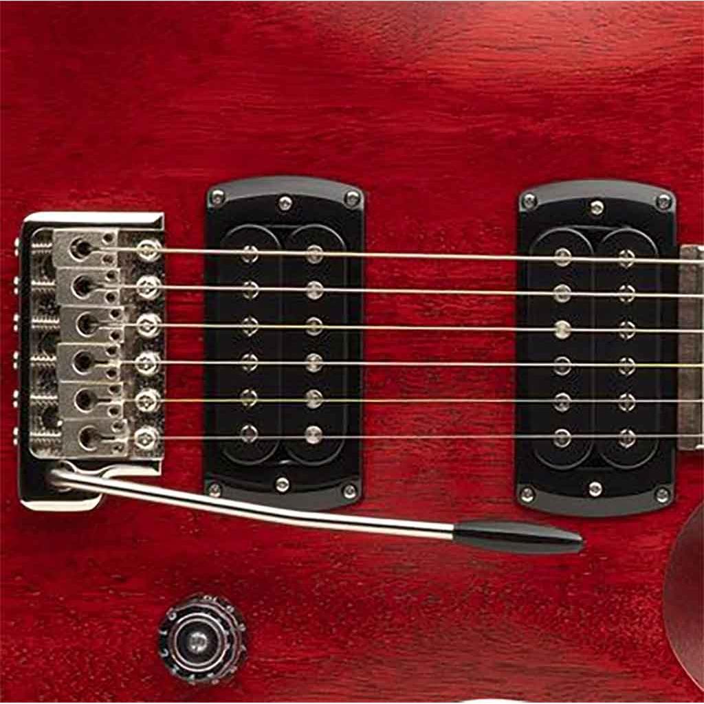 PRS SE CE24 Standard Satin Electric Guitar Vintage Cherry