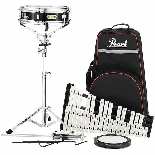 Pearl PL910C Percussion Learning Center Snare Drum and Bells With Rolling Bag-Andy's Music