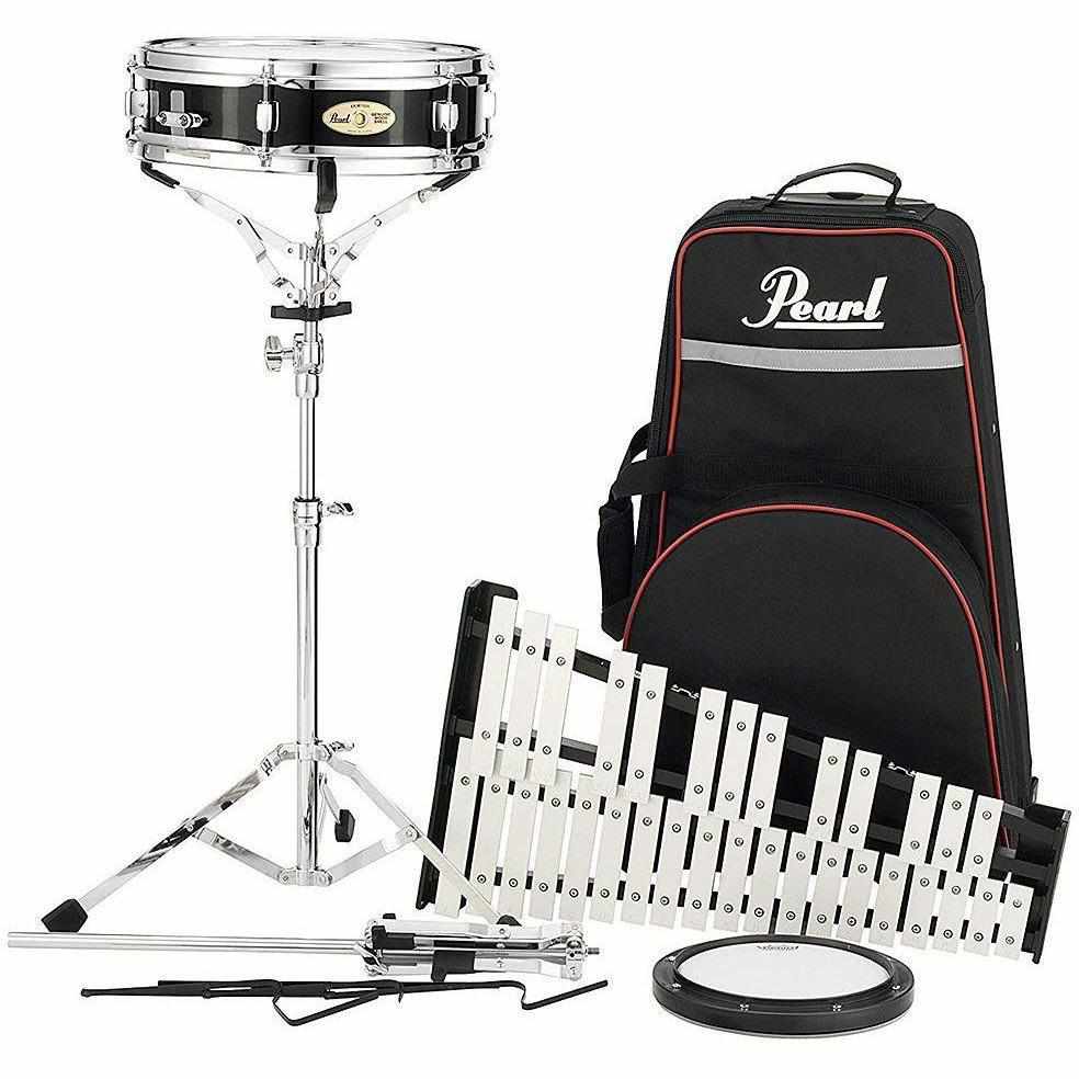 Pearl PL910C Percussion Learning Center Snare Drum and Bells With Rolling Bag-Andy's Music