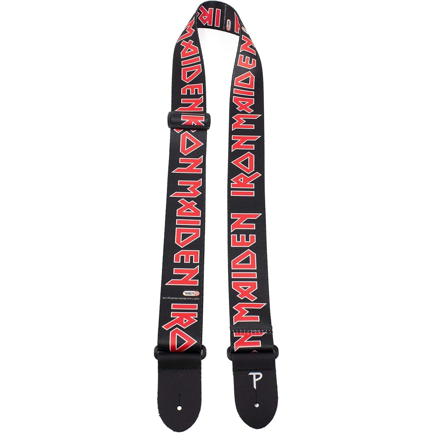 Perri's Leather 2" POLYESTER IRON MAIDEN GUITAR STRAP