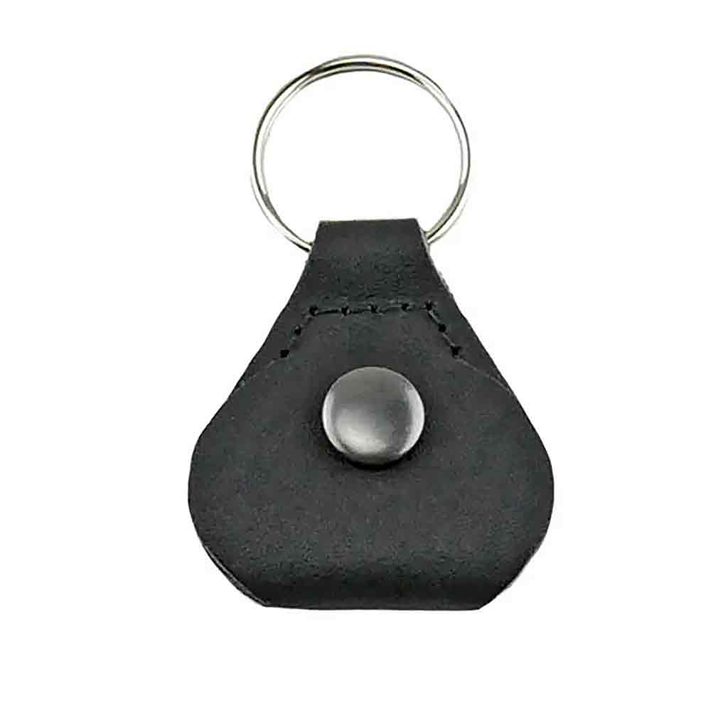 Perri's Leather Guitar Pick Holder Keychain-Andy's Music