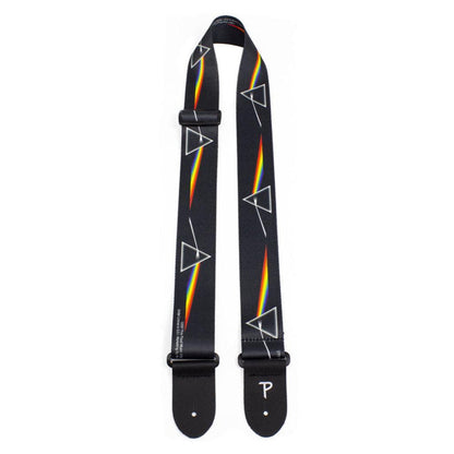 Perri's Leather Official Pink Floyd Dark Side of the Moon Guitar Strap-Andy's Music