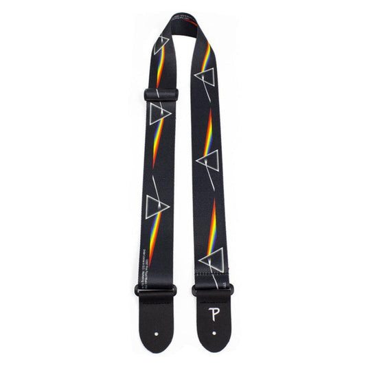 Perri's Leather Official Pink Floyd Dark Side of the Moon Guitar Strap-Andy's Music