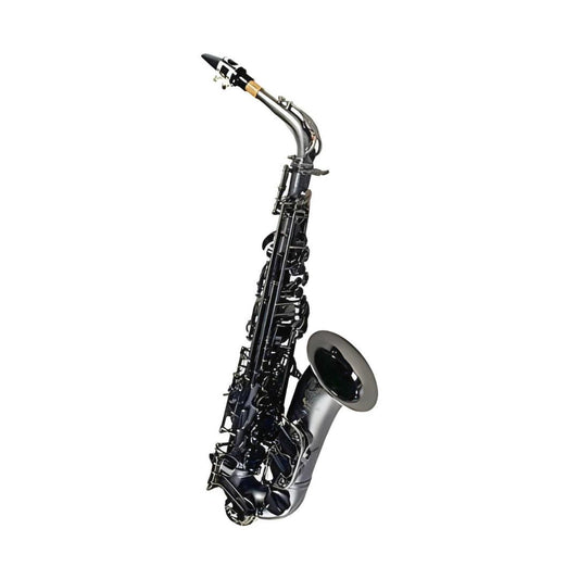 Pre-Owned Cannonball A5-B Big Bell Stone Series Premium Alto Sax - Polished Black-Nickel-Andy's Music