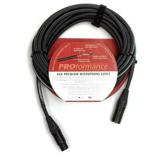 ProFormance USA Premium XLR Microphone Cable-5'-Andy's Music