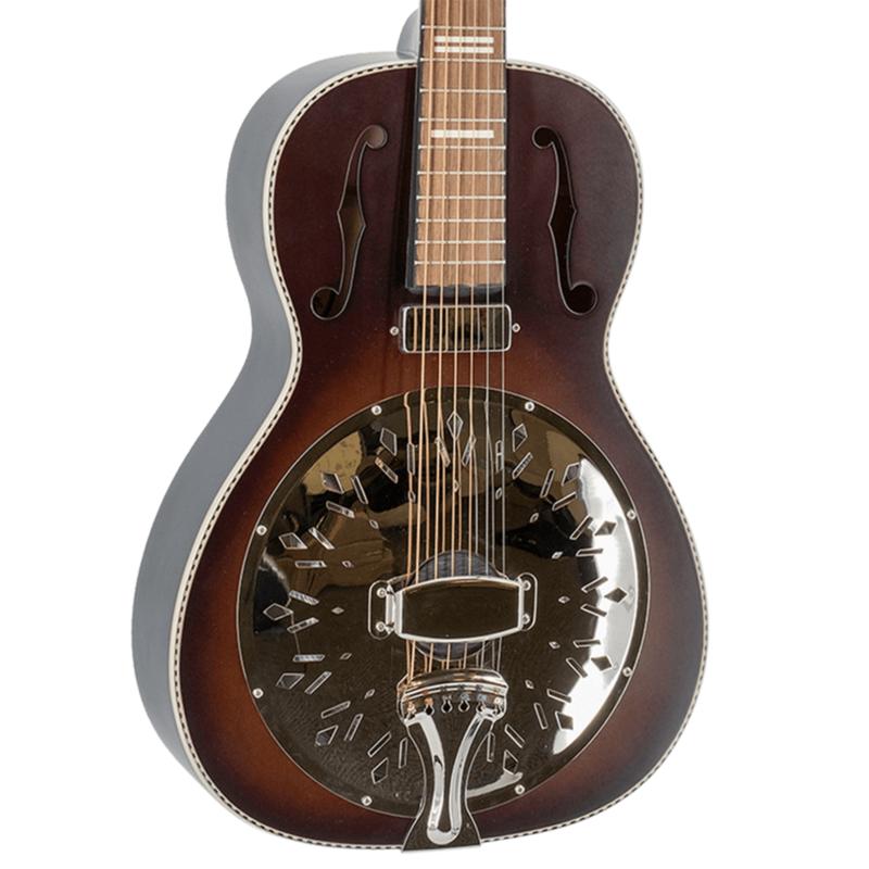 Recording King Dirty 30s Resonator Guitar Brown Sunburst