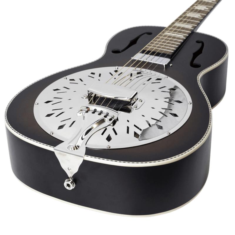 Recording King Dirty 30s Resonator Guitar Brown Sunburst