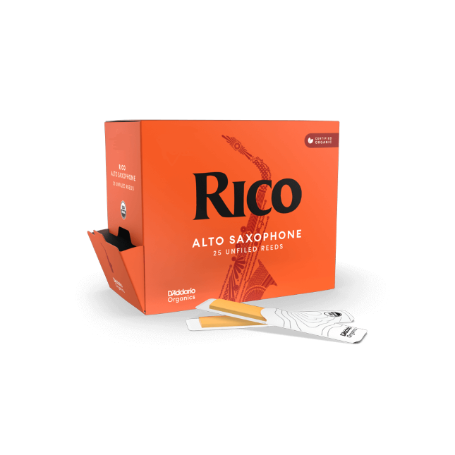 Rico Bulk Alto Saxophone Reeds 25 Count Box